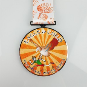 Die Cast Medal Color 3D Enamel Medals Medal Custom Printed Medal