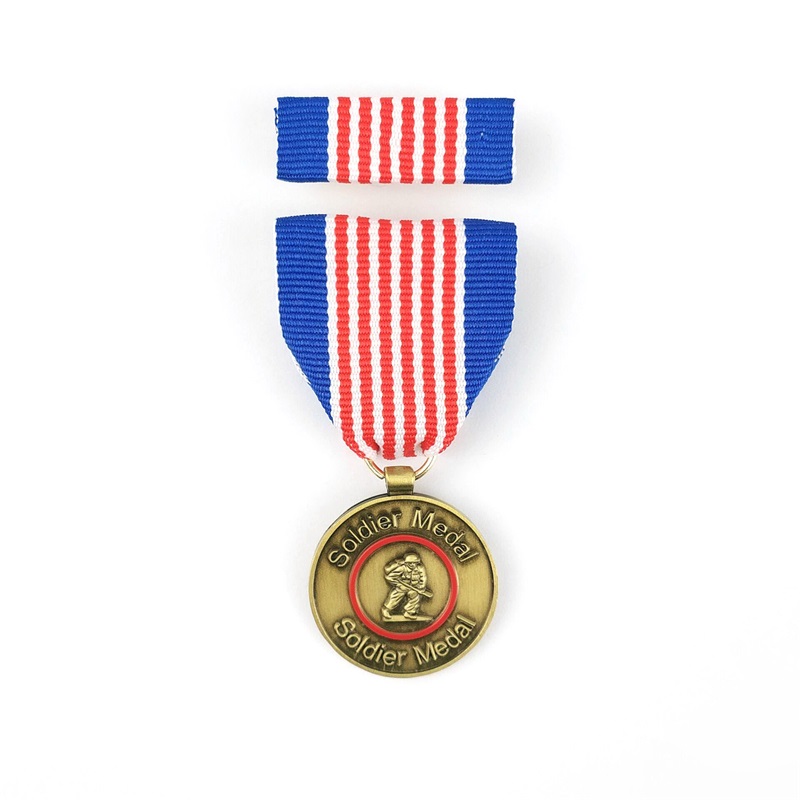 3D Cynk stop Gold Srebrny grawerowany medal Medal Medal Medale