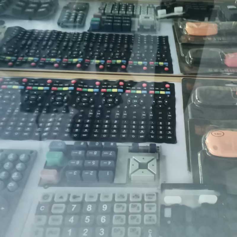 Dostosowany kalkulator silikonowy klawiatura