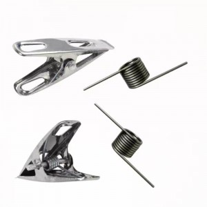 Spinka do włosów ze stalinierdzewnej Mała spiralna sprężyna skrętna