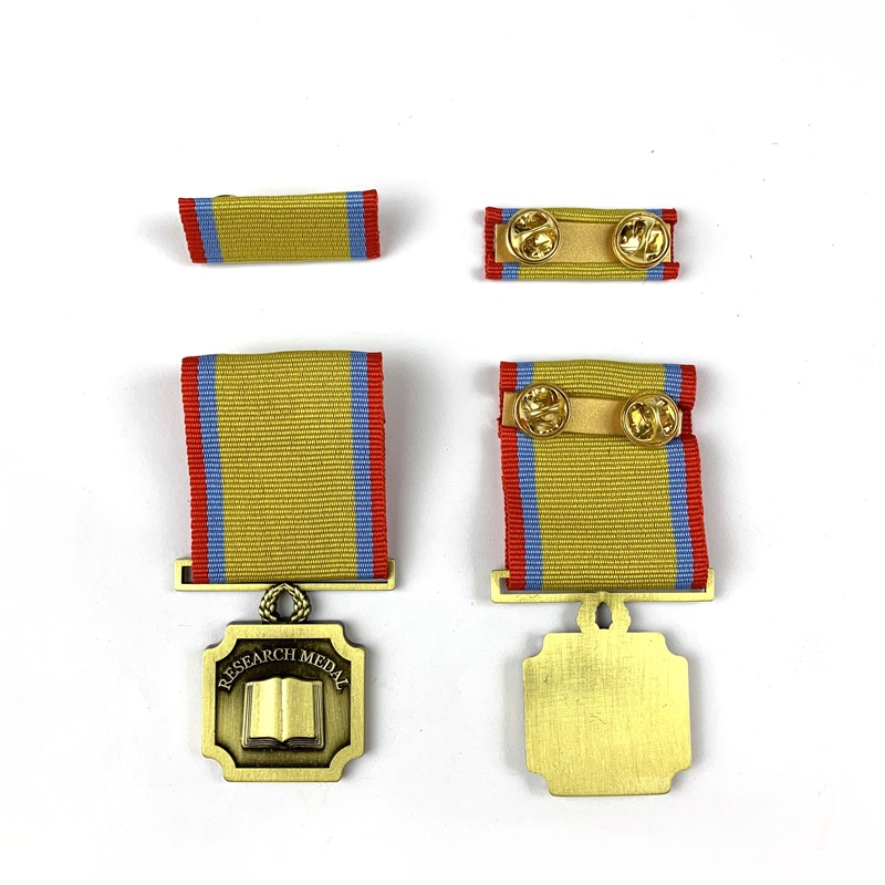 Gag hurtowa konkurencyjnanagroda Custom Medalion US Honor Medal Honor z Stripe Short Ribbon Bar