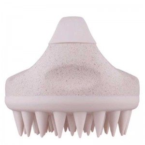 Biodegradowalny szampon ze słomy pszenicy szampon masażer skóry skóry głowy złuszczający grzebień do ciała szczotka do kąpieli szczotka do masażu spa