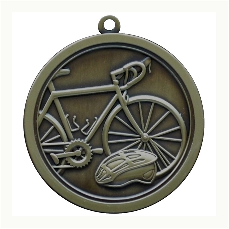 Custom Design Award Trophies Challenge Metal Medal Cycling Medale dla dzieci