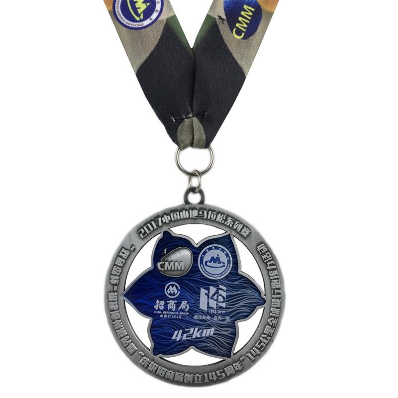 Doskonała jakośćniestandardowa metalowa medal do maratonu Sport Event Soft Emalid Medalions