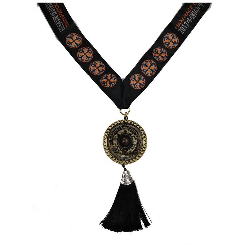 Dostosuj złoty srebrny brązowy wieszakna medal Ukraine League Jiu Jitsu Medal Holders