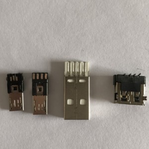 Połączony ickel Adapter DIY typu USB A Gniazda