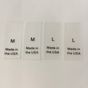 Przezroczysty znak drukowania, dostosowany znak drukowania wysokiej jakości