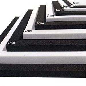 Gorąco sprzedające sięniestandardowe blackie blachy eva dobrej jakości odpornyna wstrząsy przeciwpierniowe antyskudowe uszczelki przyjazne dla środowiska arkusz EVA bez smaku eva