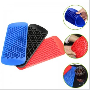 Silikonowe mini lodowe tace, 150 elementów w kształcie serca zmiażdżone formy lodowe Łatwe uwalnianie małych kostek lodu do chłodzenia koktajli whisky, gadżety kuchenne w stosy tac z lodem, zamrażarka specjalnenarzędzia akcesor...