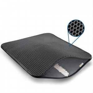 Producent Wodoodporna mata z miotem dla kota z podwójną warstwą