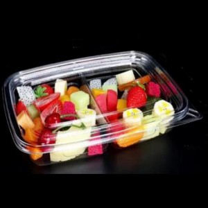 Dwa-Compartment Salad Box Bottom 245*175*45 mm HGF-FG2