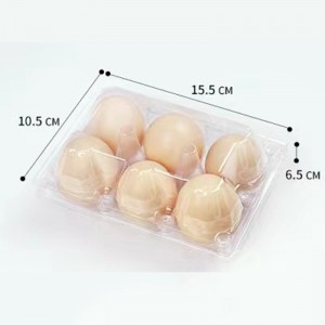 Tacana jajka 155*105*65 mm 6 rowków