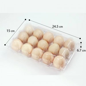 Tacana jajka 245*150*67 mm 15 rowków 42 g