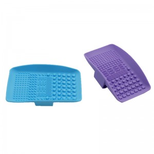 Mata czyszcząca szczotkę silikonową, czyszczenie szczotki do makijażu, przenośna pędzel do makijażu,narzędzie do mycia szczotki kosmetycznej