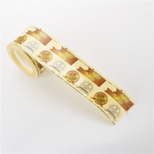 Naklejkana etykietę produktu