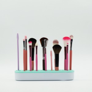 Silikonowy uchwyt do pędzla do makijażu, silikonowy organizator pędzla do makijażu, wielofunkcyjny organizator paznokci do szycianarzędzia do szycia, szczotki do malowania, przechowywanienarzędzi stałych