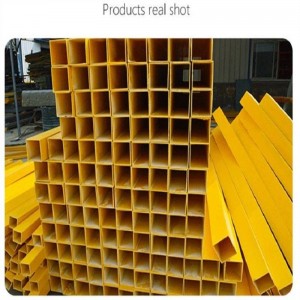 Kwadratowa rurka pultrudowana FRP