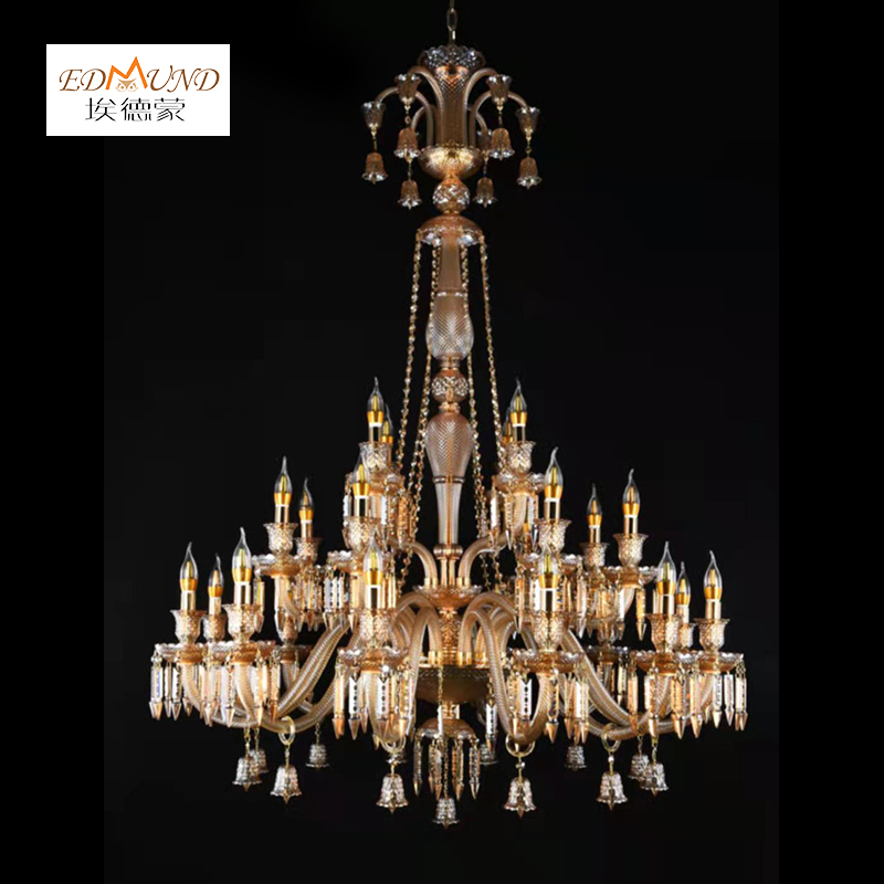 1306-12+8+4 Modern Crystal Chandelier Luksusowa dekoracja