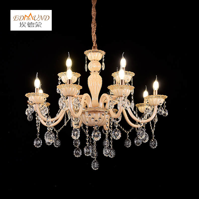 1308-8+4 Modern Crystal Chandelier Luksusowa dekoracja