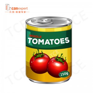 Sprzedaż hurtowa Niestandardowe małe żywność Bezpieczne metalowe metalowe puszki do opakowania pojemnika pojemnika z pokrywką z pokrywką