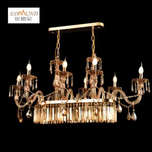 1310-8R Modern Crystal Chandelier Luksusowa dekoracja