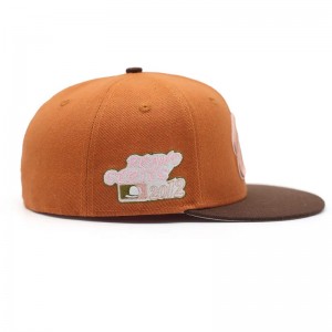 OEM/ODM 6 Panel Niestandardowe logo haftu zamontowane czapki czapki czapki