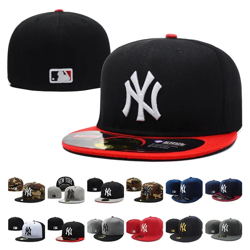 2023 Fashion Custom 6 Panel Flat Brim Hafted Logo Men \\ Outdoor Sports Baseball Cap Hats do hurtowego