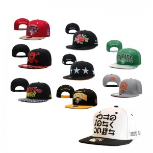 Nowy China Factory Custom Tanie Hip Hop Snapback Cap