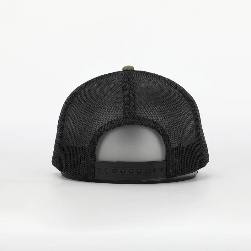 Hurtownianiestandardowa dorosła 6 panel skórzana logo plaster Niski profil Richardson 112 Gorras Mesh Snap Back Trucker Cap Hat