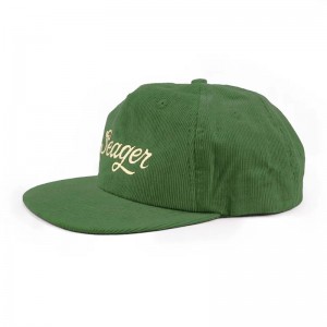 Corduroy 5 panelu haftowe logo czapkinieustrukturyzowane czapki snapback luzem