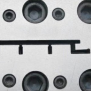 Zielona plastikowa forma PP