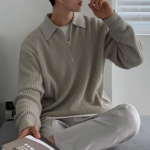 Jesienna i zimowa gęstna gęstka pullover skoczek