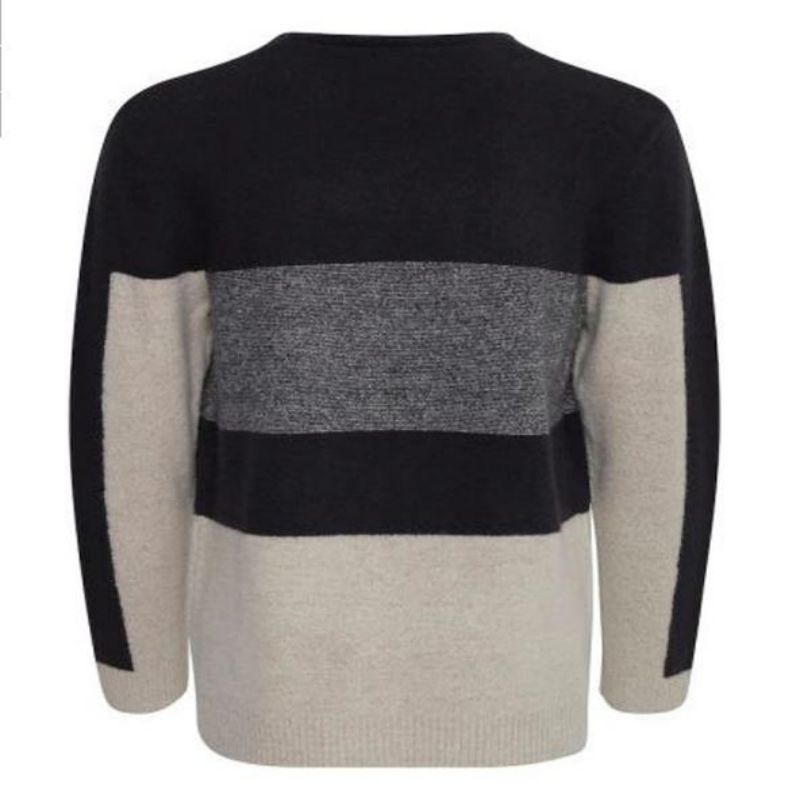 Recykling poliester pullover dla mężczyzn sweter