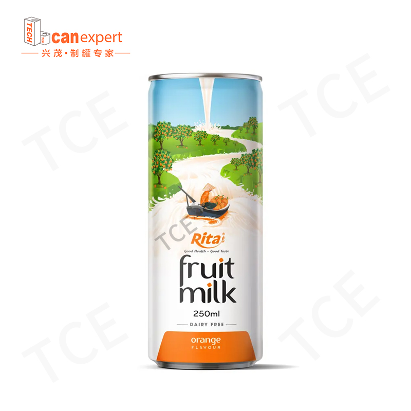 TCE-New Design Milk Beverage Can 0,25 mm uszczelniające metalowe puszki