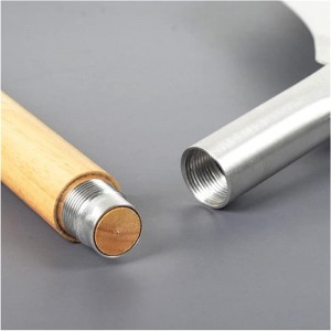 Gorąca sprzedaż odłączona uchwyt aluminiowa łopata skórki do pizzy z drewnianym uchwytem Pizza Pizza Peel