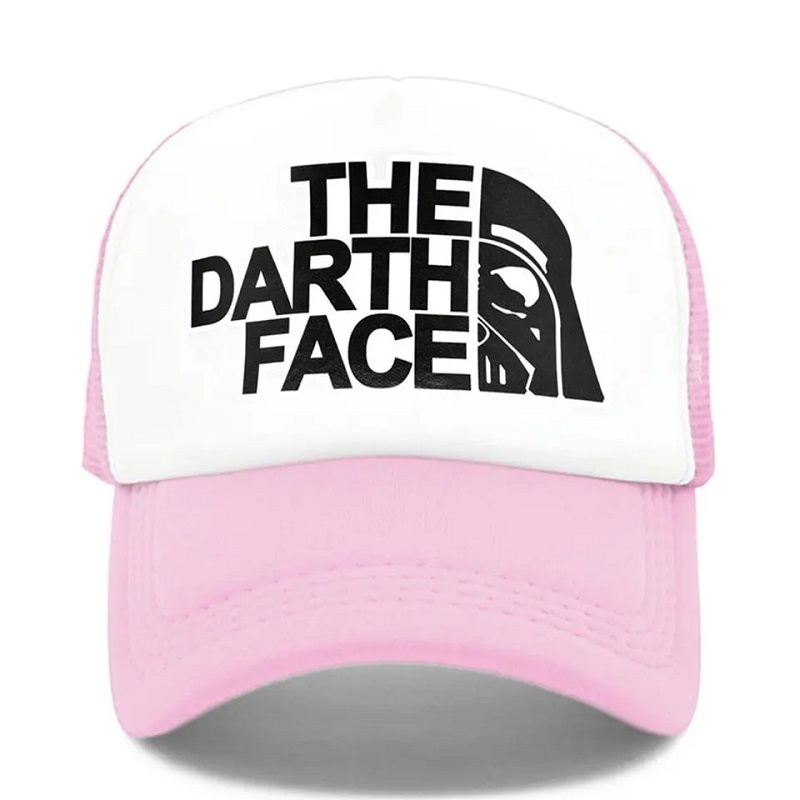 Darth Trucker Cap Star Cap Men Funny Face Hat Baseball Caps Cool Summer Net Hat dla mężczyzn