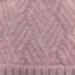 Ciepły zimowy mieszanka mody kabla płaska czapka dzianinowa