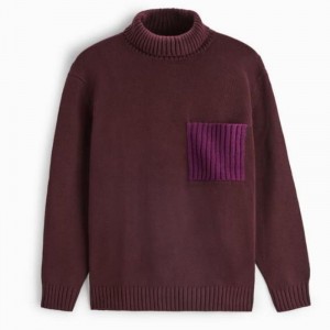 2023 Winty Warm Turtleeck Pullover Sweter dla mężczyzn
