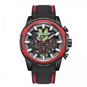 Baogela Nowe zegarki Mężczyźni Pasek ze stalinierdzewnym Blue Watch For Man Luksusowe wodoodporne chronografuna rękę Luminous Relogio 22601