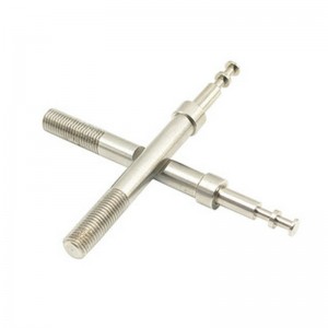 CNC obróbka obróbki w kształcie długich śrub części medycznychniestandardowych części Precyzyjne przetwarzanie wału Precyzyjne