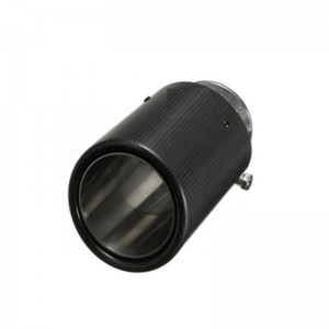 Dostosowany błyszczący lub matowy węglowy wydech i tłumik samochodowy