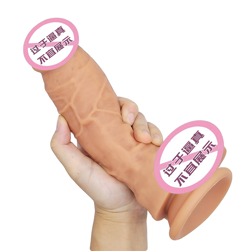 818 Seksowne sklepy dla dorosłych cena hurtowa wielka rozmiar seksu dildonowość zabawki miękkie silikonowe dildos dla kobiet w masturbator