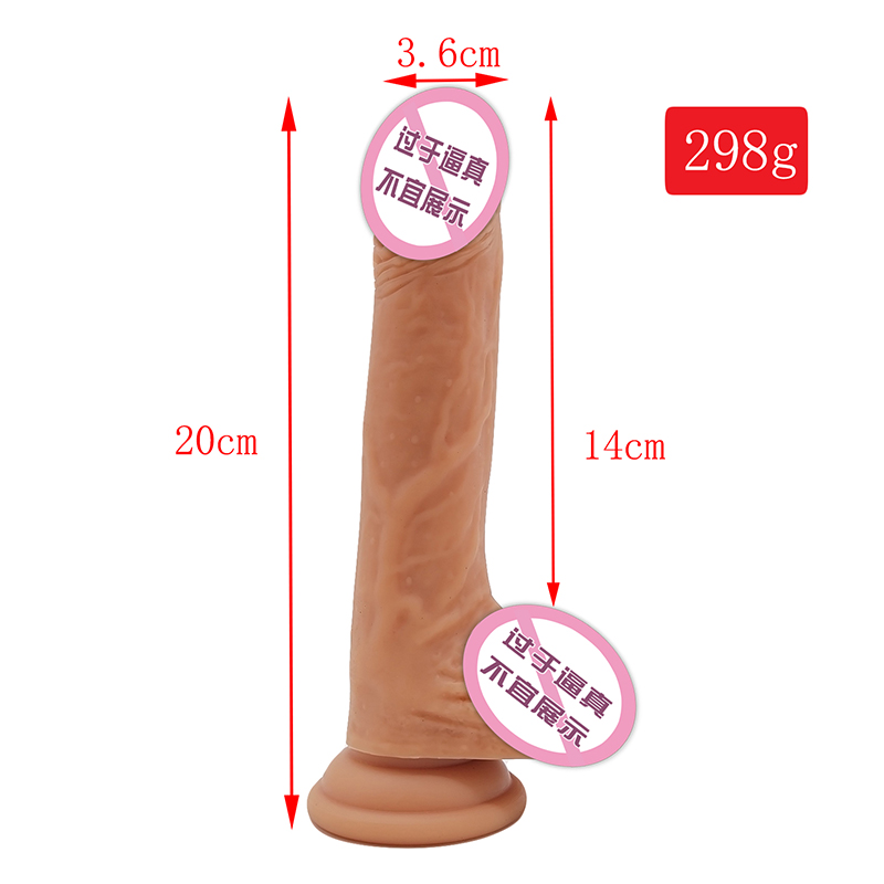 815 Seksowne sklepy dla dorosłych cena hurtowa wielka wielkość sex dildonowość zabawki miękkie silikonowe dildos dla kobiet w masturbator
