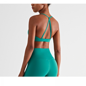 Trójkąt z powrotem Zbierz elastyczny stanik sportowy