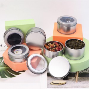 Okrągłe opakowanie produktów pudełko prezentowe pudełko elektroniczne opakowanie produktów pudełko opakowanie żywności Tin pudełko