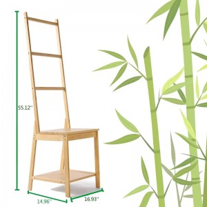 Bambusowy stojakna ręczniki