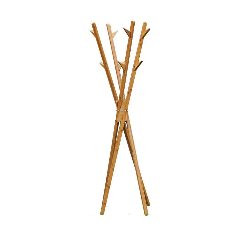 Bambusowe drzewo płaszcza, bambusowy stojakna ubrania, drzewo ubrania