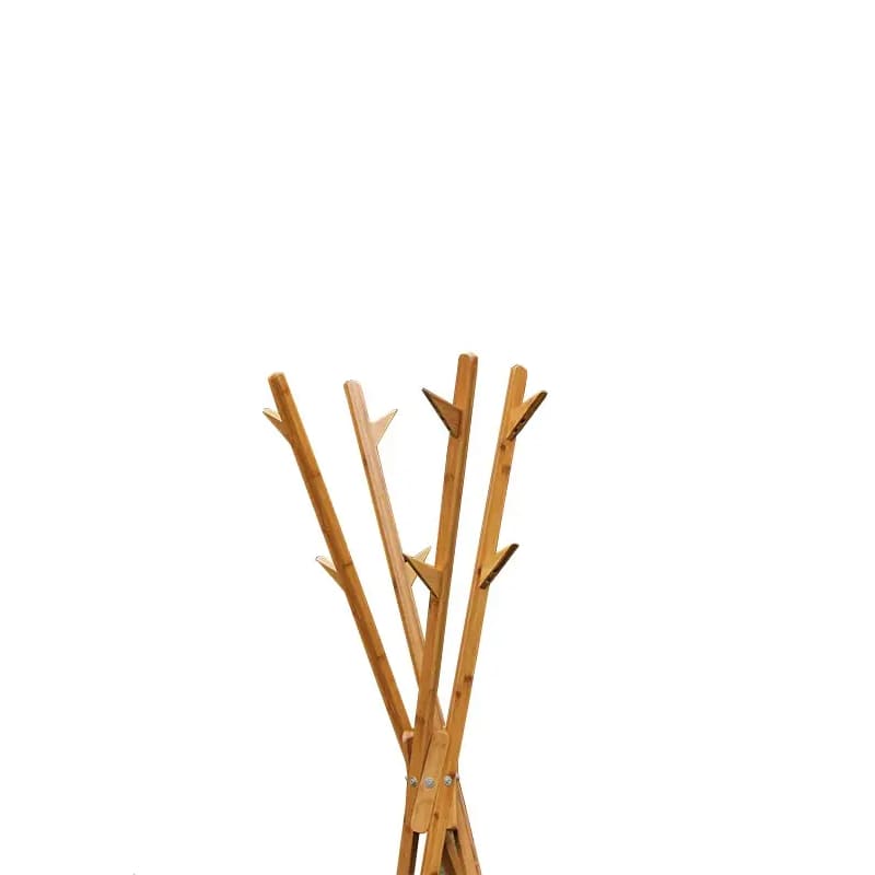 Bambusowe drzewo płaszcza, bambusowy stojakna ubrania, drzewo ubrania