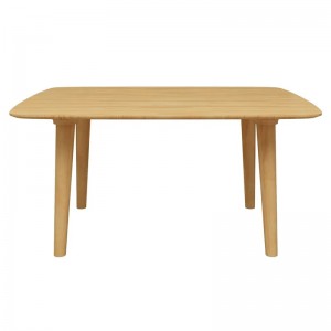 Bambusowy stół końcowy 31 -calowy stół do herbaty do kawy do salonu meble domowe