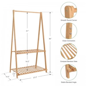 Duża pojemność i oszczędzanie przestrzeni Bamboo Kids Kider